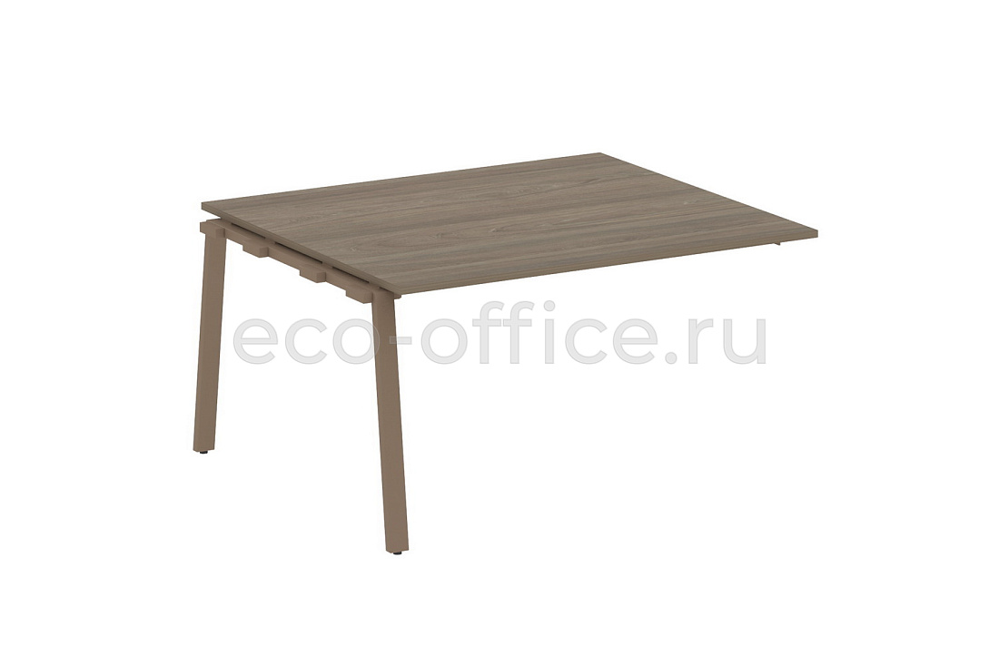 Проходной наборный элемент переговорного стола METAL SYSTEM STYLE БА.ППРГ-3 Вяз Благородный / Мокко металл  стоимость