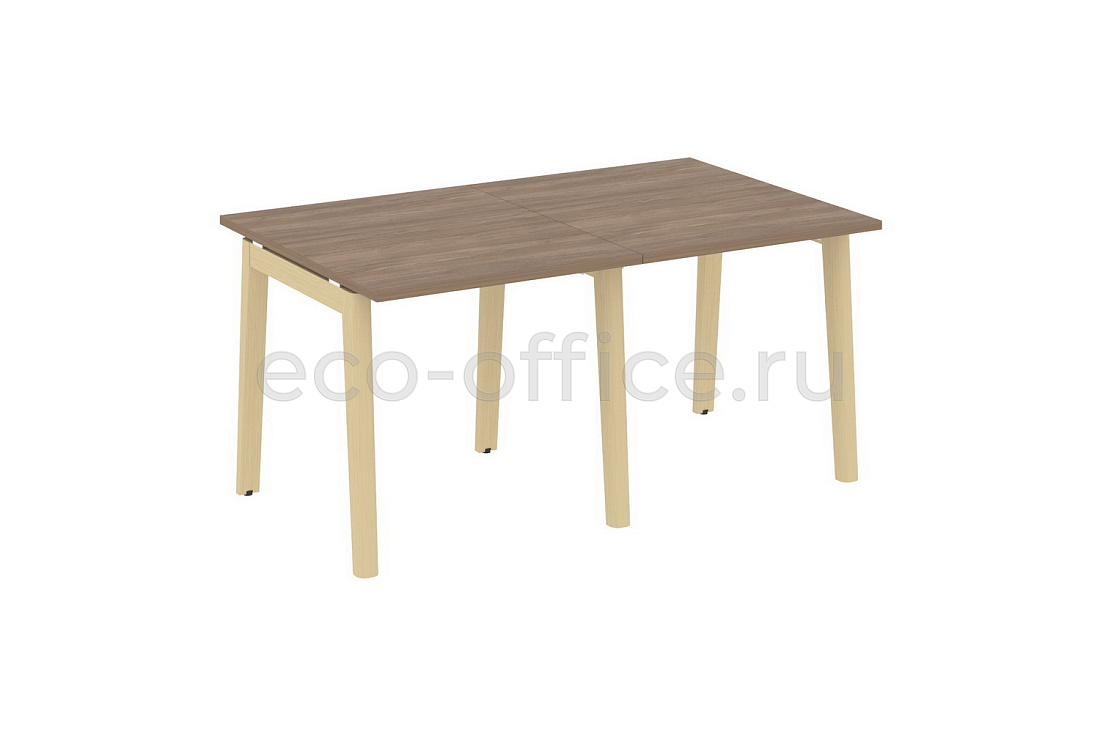 Стол переговорный (2 столешницы) ONIX WOOD OW.PRG-2.0 Дуб Аризона / Дуб Светлый  стоимость