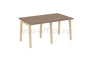 Стол переговорный (2 столешницы) ONIX WOOD OW.PRG-2.0 Дуб Аризона / Дуб Светлый фото