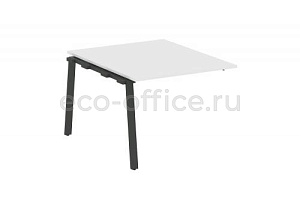 Проходной наборный элемент переговорного стола METAL SYSTEM STYLE БА.ППРГ-1 Белый / Антрацит металл фото
