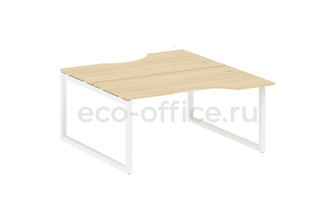 Рабочая станция криволинейная METAL SYSTEM QUATTRO 5x5 50БО.РАС-СА-2.1 Акация Лорка / Белый металл  стоимость