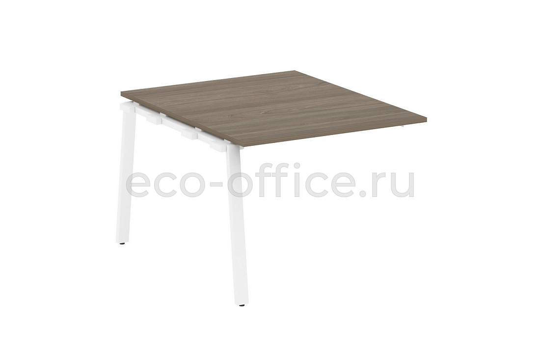 Проходной наборный элемент переговорного стола METAL SYSTEM STYLE БА.ППРГ-1 Вяз Благородный / Белый металл  стоимость