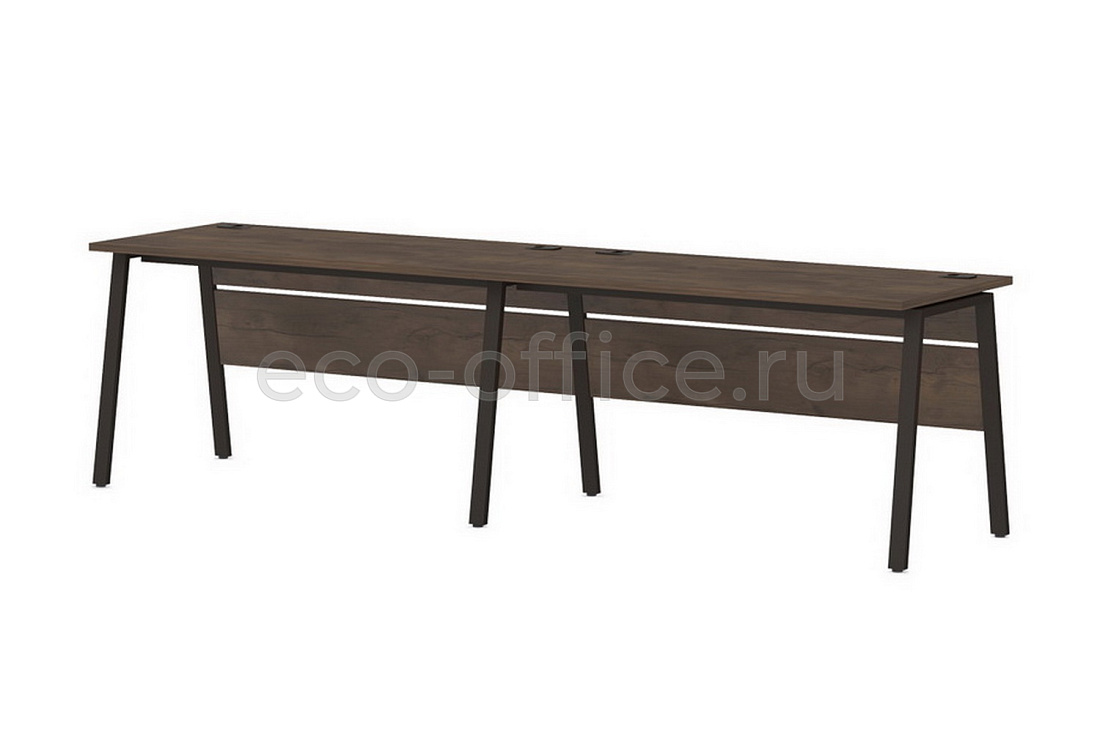 Линейный кластер на 2 рабочих места LAVANA STEEL T-147 Таксония Тёмная  стоимость