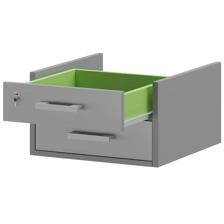 тумба подвесная protech ат-02 серый фото