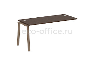 Проходной наборный элемент METAL SYSTEM STYLE БА.ПРС-СП-1.4 Венге Цаво / Мокко металл фото