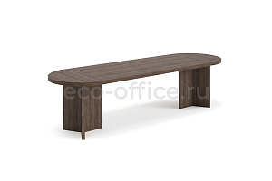 Стол переговоров LAVA Conference table 290x90 Табак фото
