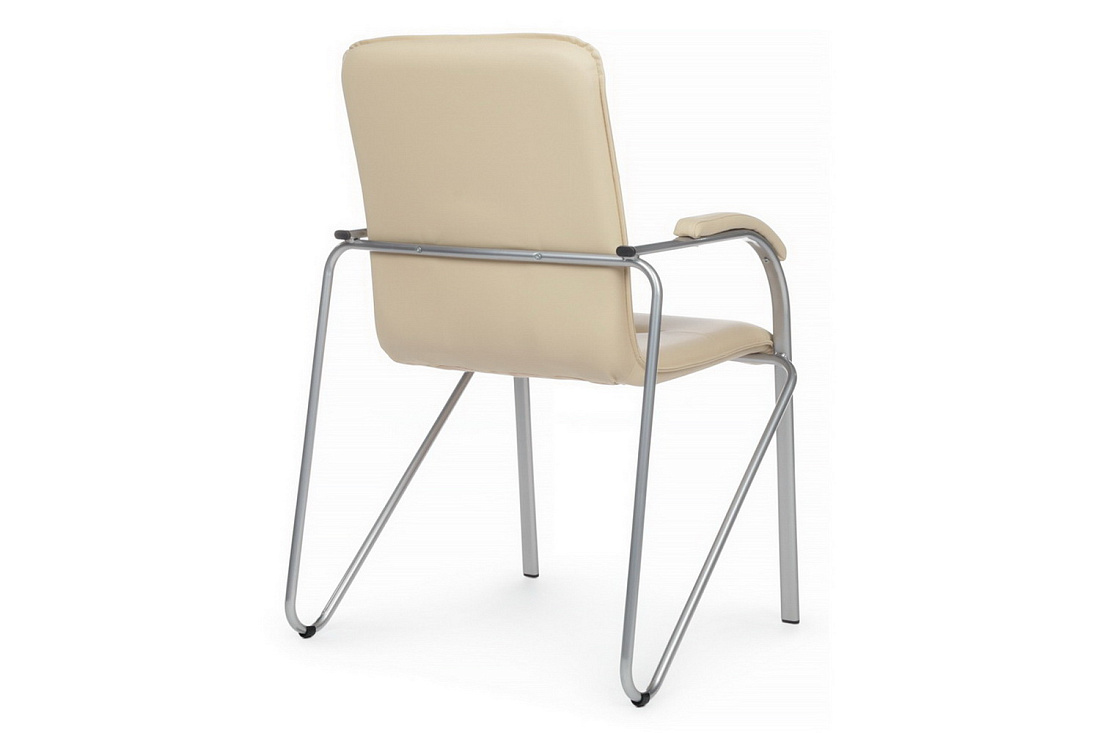 конференц-кресло rv chair самба smb-01 бежевая экокожа фото
