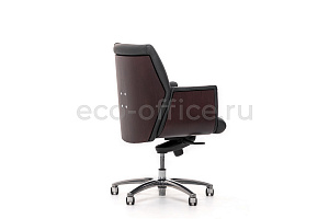 Кресло руководителя Profoffice ZEUS B Палисандр Чёрная кожа фото