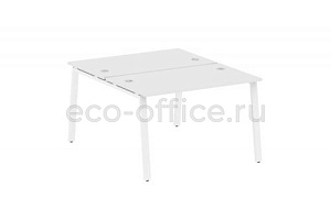 Рабочая станция METAL SYSTEM STYLE БА.РАС-СП-2.2 Белый / Белый металл фото
