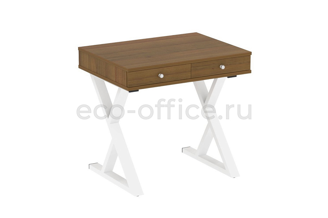 Стол на металлокаркасе HomeOffice VR.SP-1-79.M white Орех Гварнери  стоимость
