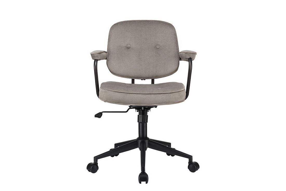 Кресло ECO-CHAIR CHESTER W-221T Серый велюр  стоимость