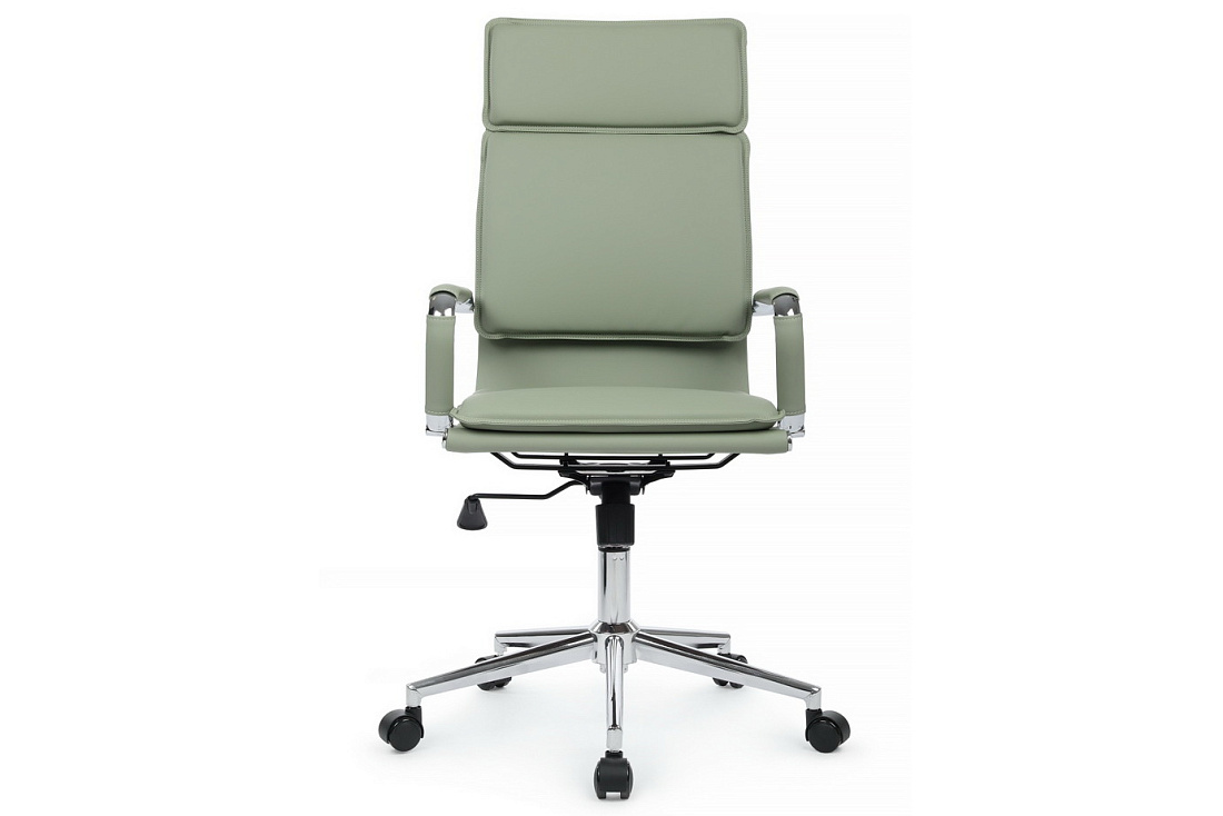 Кресло руководителя RV Chair HUGO 6003-1SE Зелёная экокожа  стоимость