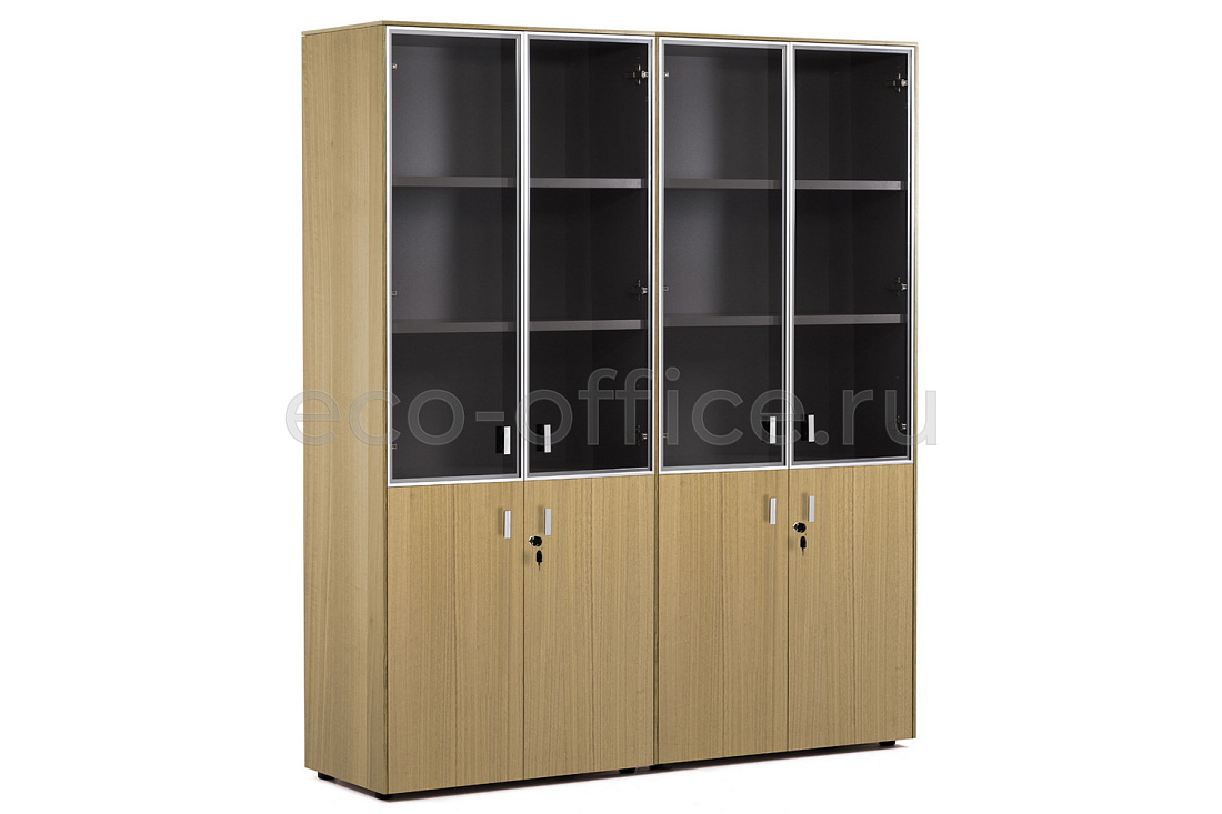 Шкаф комбинированный х2 ENZO 109 728 ECL-L 51 Эвкалипт Светлый / Хром металл  стоимость