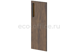 Дверь средняя правая GRACE L-022 Дуб Линдберг тёмный / Tasso Nero фото