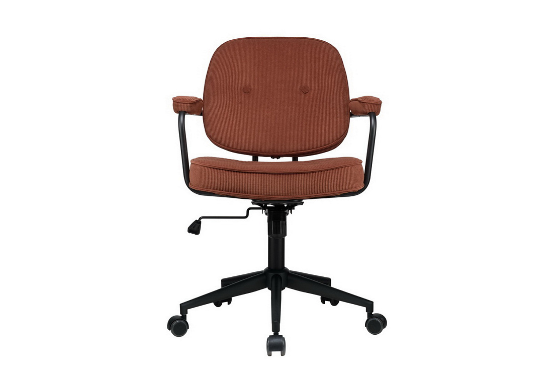 Кресло ECO-CHAIR CHESTER W-221T Коричневый велюр  стоимость