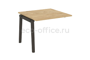 Проходной наборный элемент переговорного стола ONIX WOOD OW.NPRG-1 Тиквуд Светлый / Дуб Тёмный фото