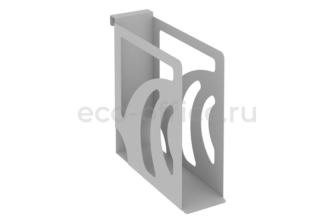 Навесной лоток для папок узкий MAN-11 Серый металл  стоимость