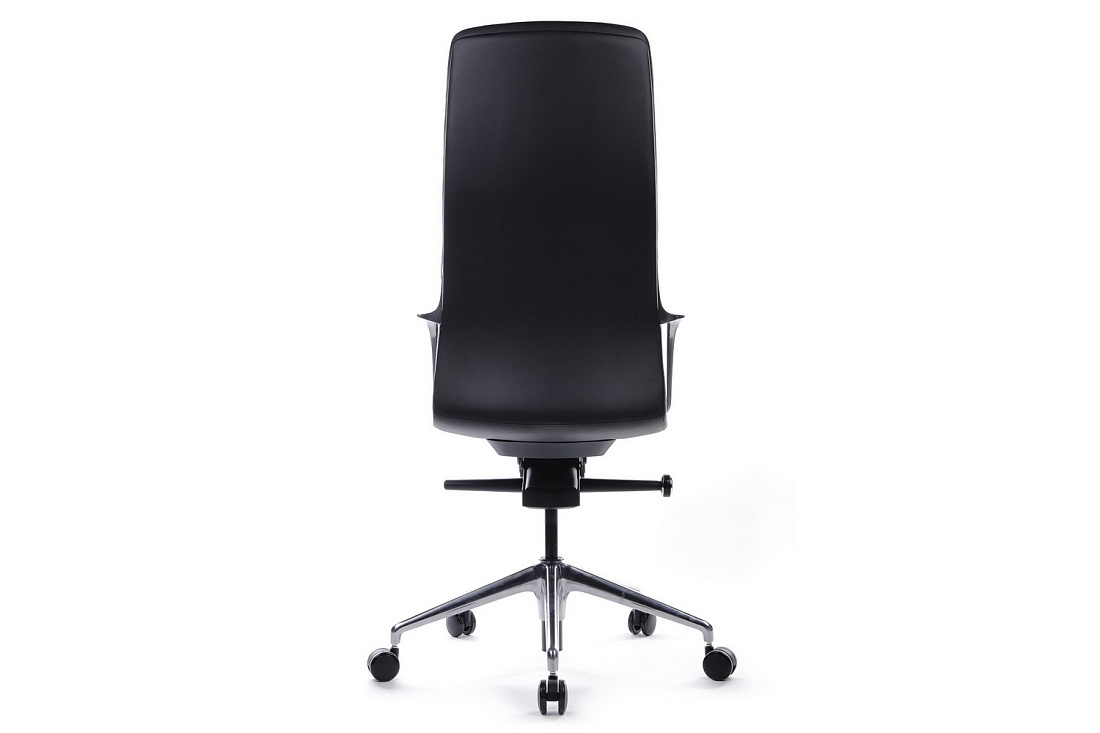 Кресло руководителя RV Design PLAZA FK004-A13 Чёрная кожа  стоимость