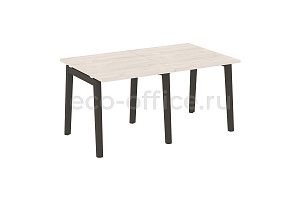 Стол переговорный (2 столешницы) ONIX WOOD OW.PRG-2.0 Денвер Светлый / Дуб Тёмный фото