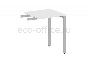 Приставной элемент на П-образном м/к METAL SYSTEM QUATTRO 4x4 40БП.ПР-1 Белый / Серый металл фото