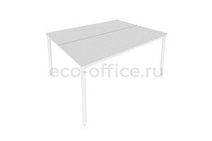 Рабочая станция на металлокаркасе SLIM SYSTEM С.СП-6.2 Серый / Белый металл фото