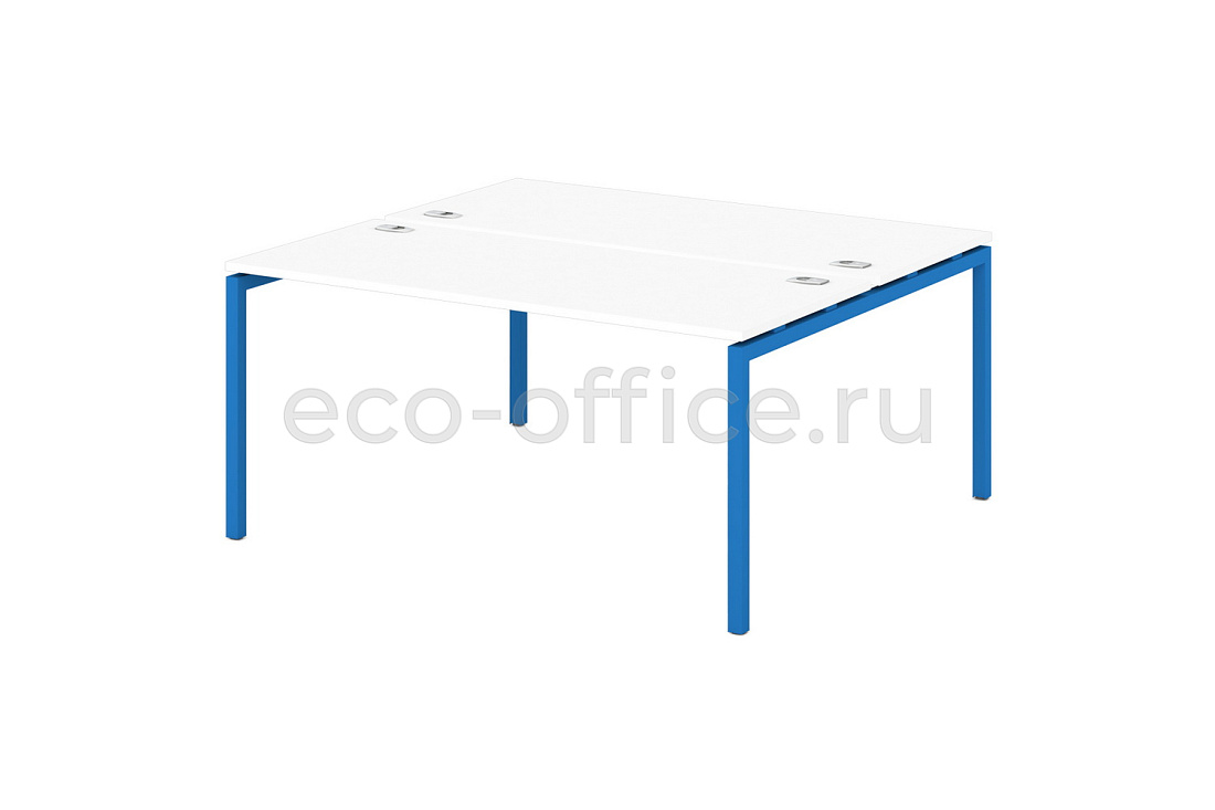 Стол-тандем на металлокаркасе 40*40 SENTIDA COLOR S-49 Голубика  стоимость
