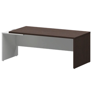 Стол руководителя левый Protech KZ-20L Дуб венге/Белый фото