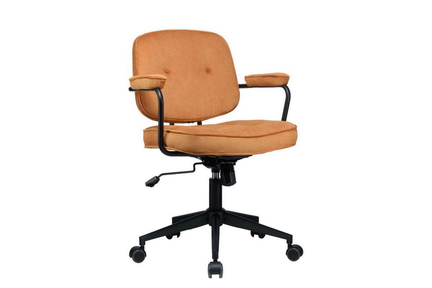 Купить Кресло ECO-CHAIR CHESTER W-221T Горчичный велюр по ✔ цене в компании Эко офис